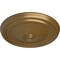 Ekena Millwork Reece Ceiling Medallion (Fits Canopies up to 2 3/8"), Hand-Painted Pale Gold, 12"OD x 1 3/4"P CM12REPAS - alternate 2